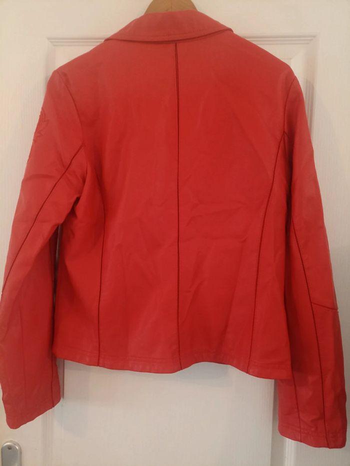 Veste imitation cuir femme - photo numéro 4