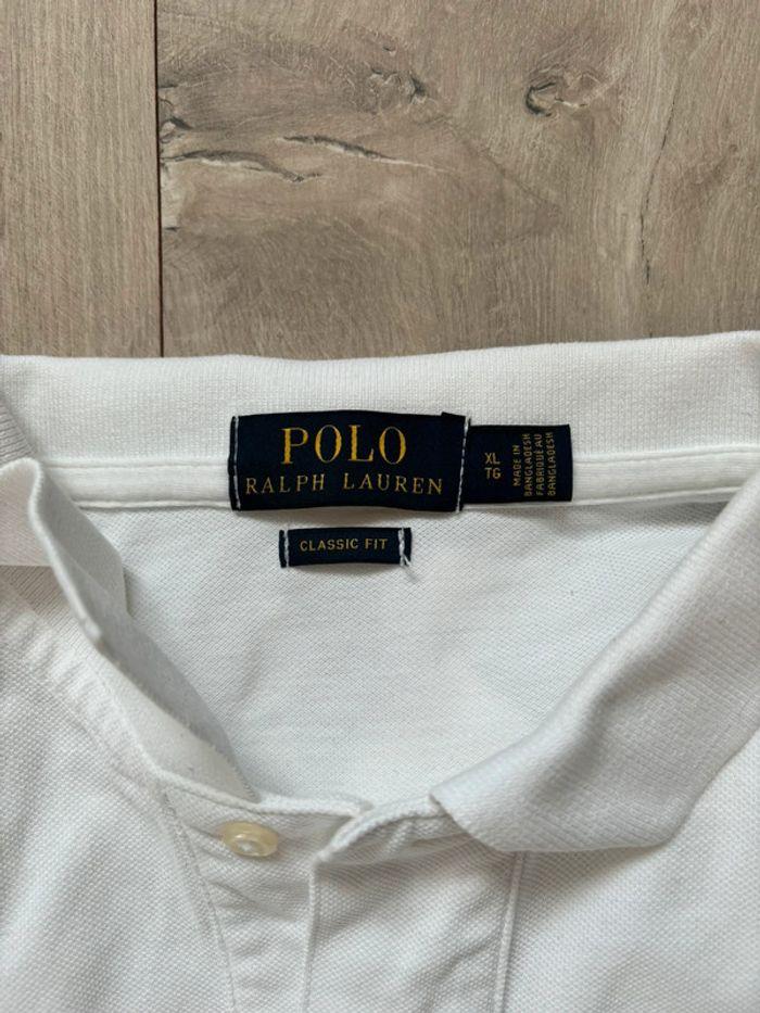 Polo Ralph Lauren blanc - photo numéro 3