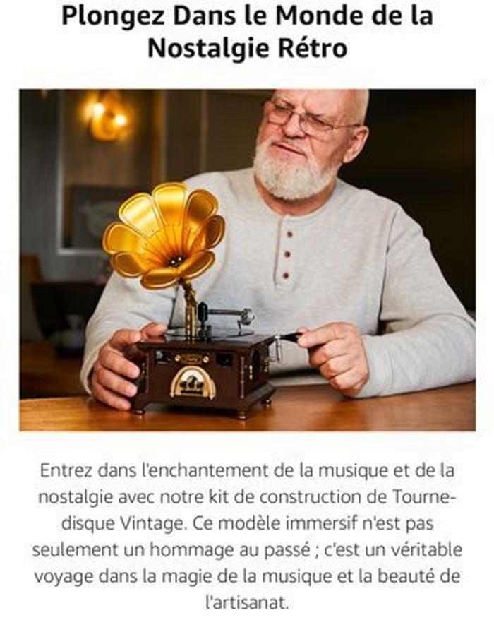 jeu de construction gramophone - photo numéro 4