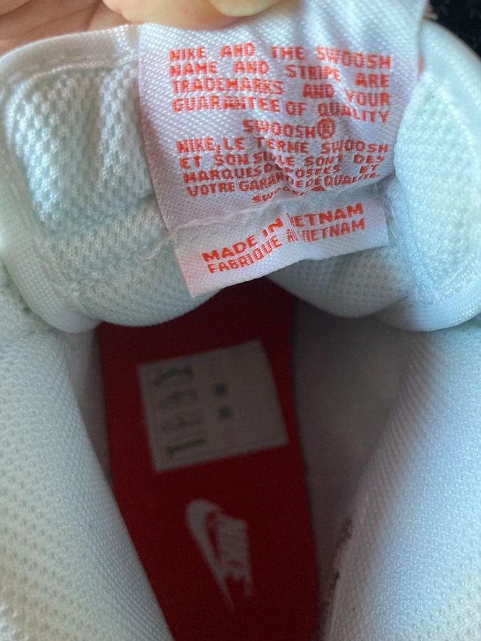 Nike Dunk High White Picante Red - photo numéro 7