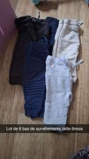 Lot de 6 jogging et 4 tee-shirt