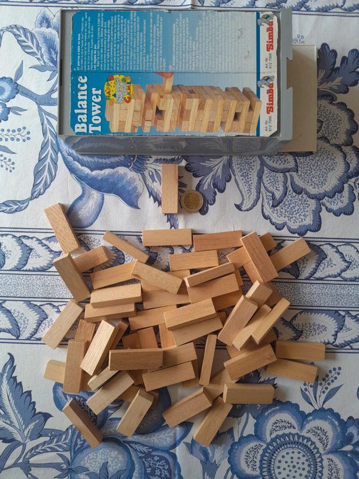 Jeu Vintage Balance Tower style Jenga - photo numéro 3