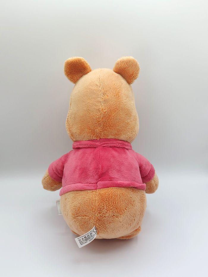 Peluche doudou ours Winnie l’ourson tee-shirt rose Disney Simba toys env. 44 cm - A12095 - photo numéro 3