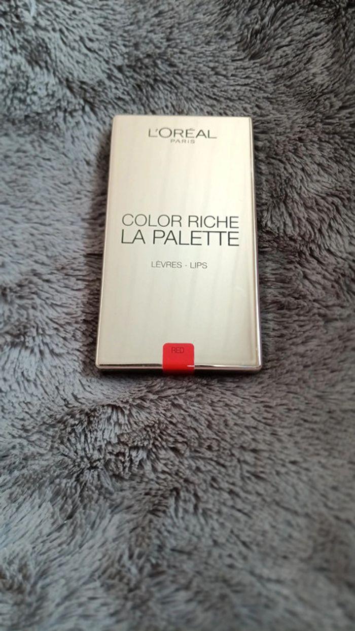 Palette rouge à lèvres L'Oréal Paris - photo numéro 1