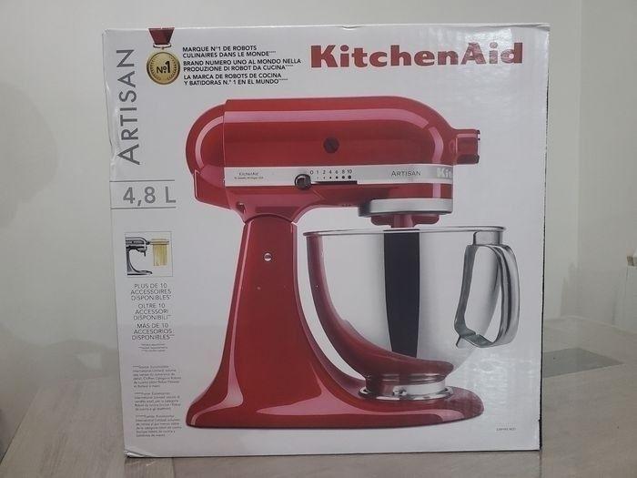 Robot Pâtissier KITCHENAID ARTISAN 5KSM125EER Rouge Empire - photo numéro 2