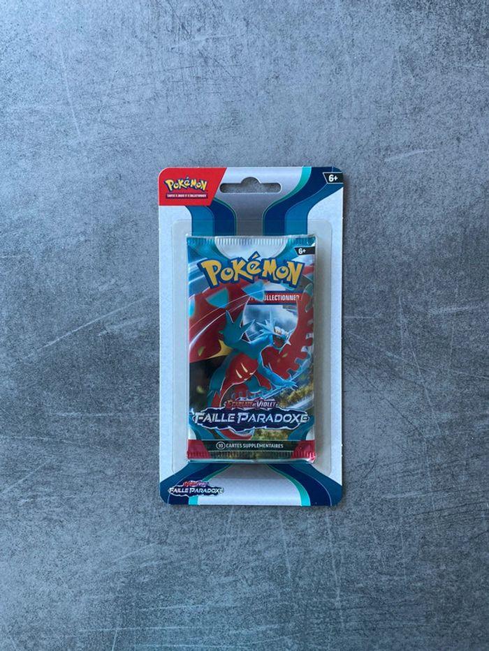 1 booster faille paradoxe pokemon