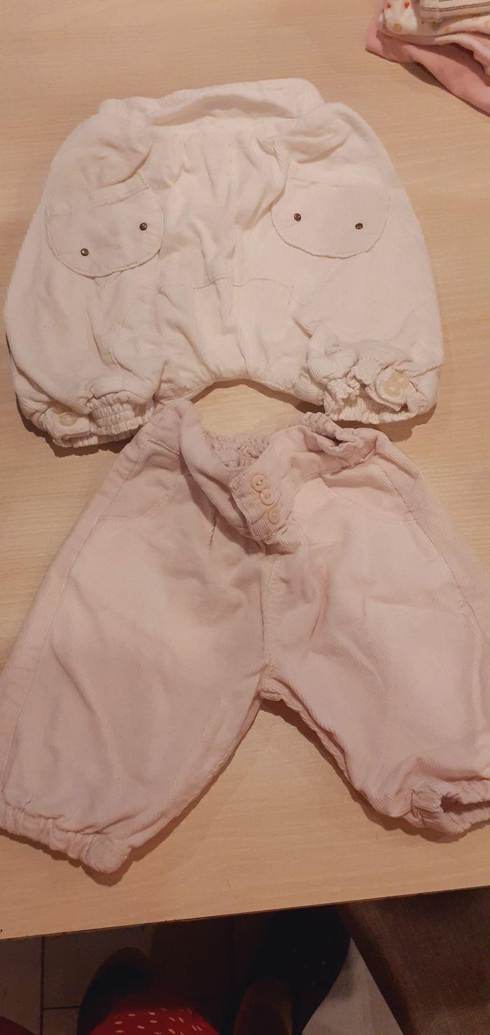 Lot pantalons fille