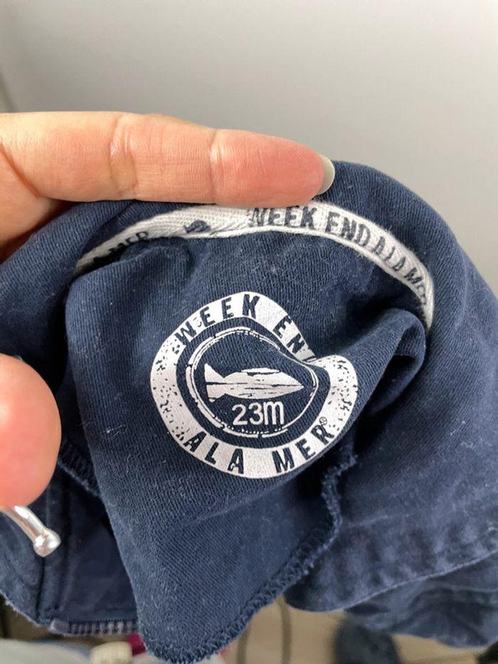 Veste bleu marine bébé - photo numéro 4