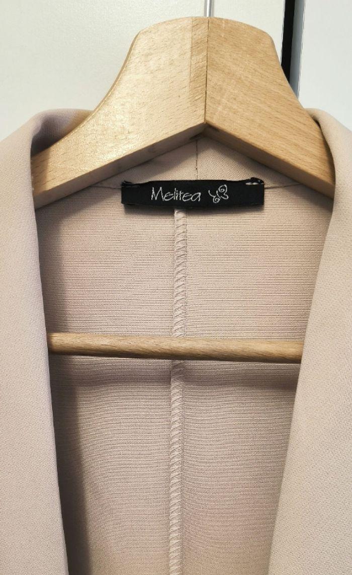 Blazer beige Melitea - photo numéro 3