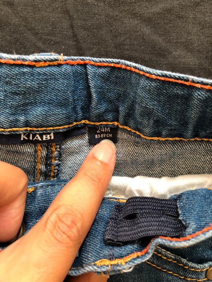 Short kiabi en jeans 24 mois - photo numéro 3