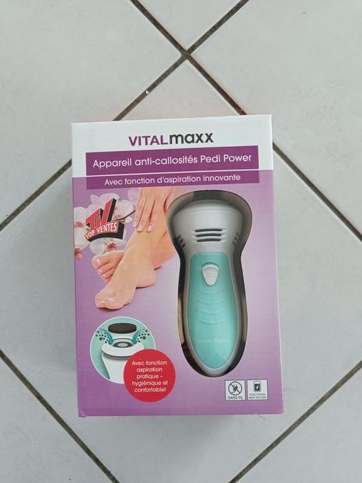 VitalMaxx Appareil anti-callosités avec fonction d'aspiration - photo numéro 1