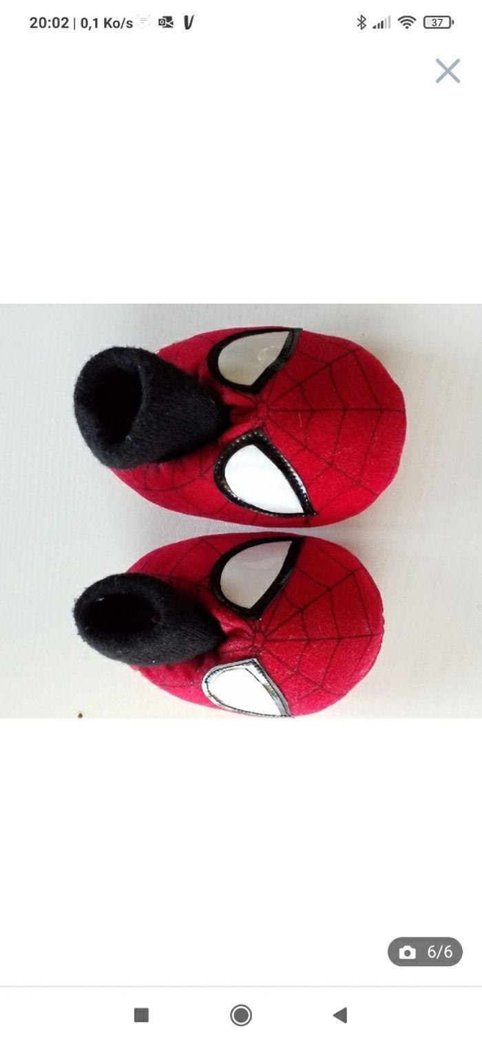 Chaussons  spiderman enfants - photo numéro 2