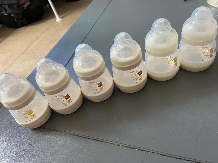 Lot de 6 biberons 130ml - photo numéro 1