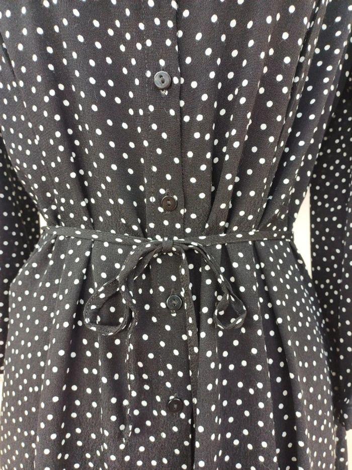 Robe noire à pois blancs - photo numéro 5