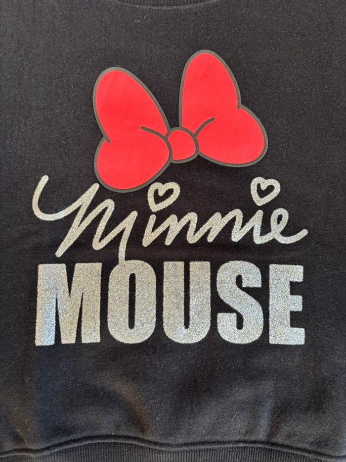 Sweat Minnie Mouse - Noir (Neuf) taille 7-8 ans - photo numéro 2