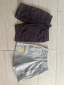 Lot de deux shorts, taille six ans pour garçons