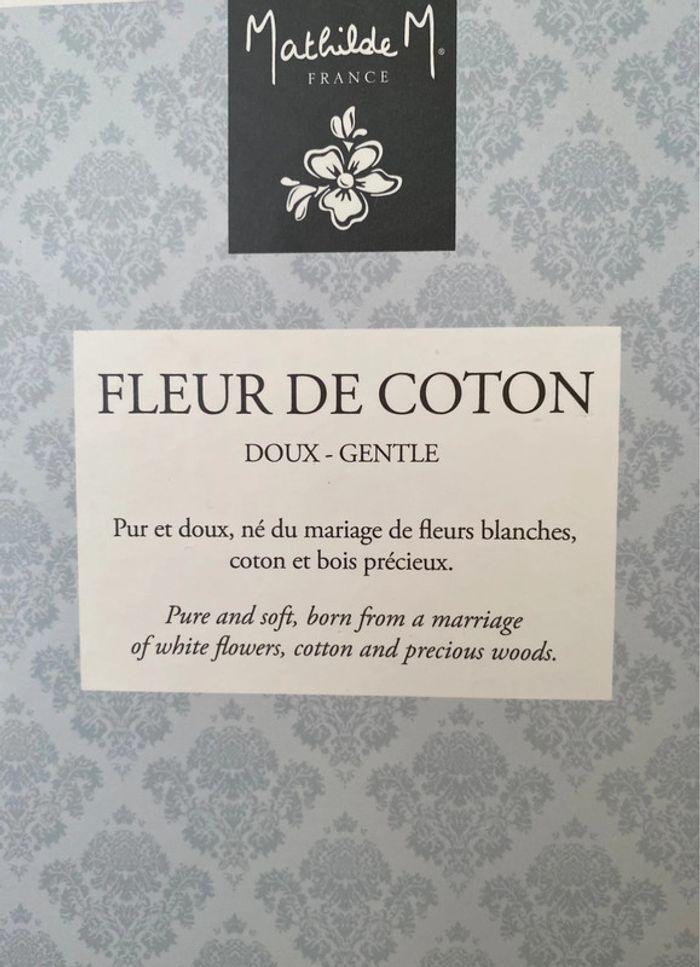 Diffuseur de parfum d'ambiance Mathilde M. FLEUR DE COTON 90ml NEUF - photo numéro 7