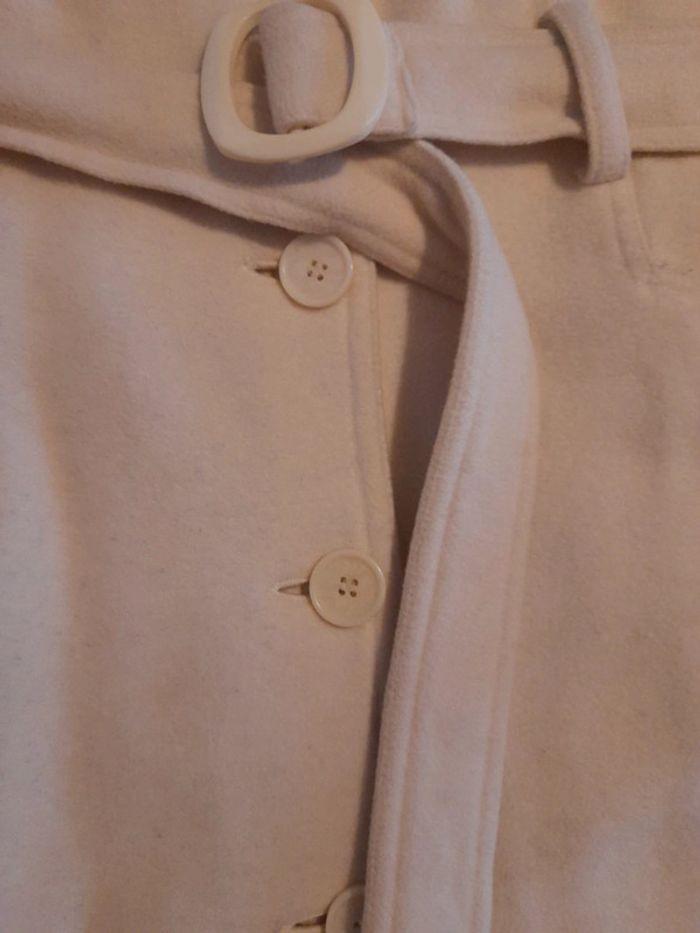 Manteau en laine beige tm - photo numéro 8