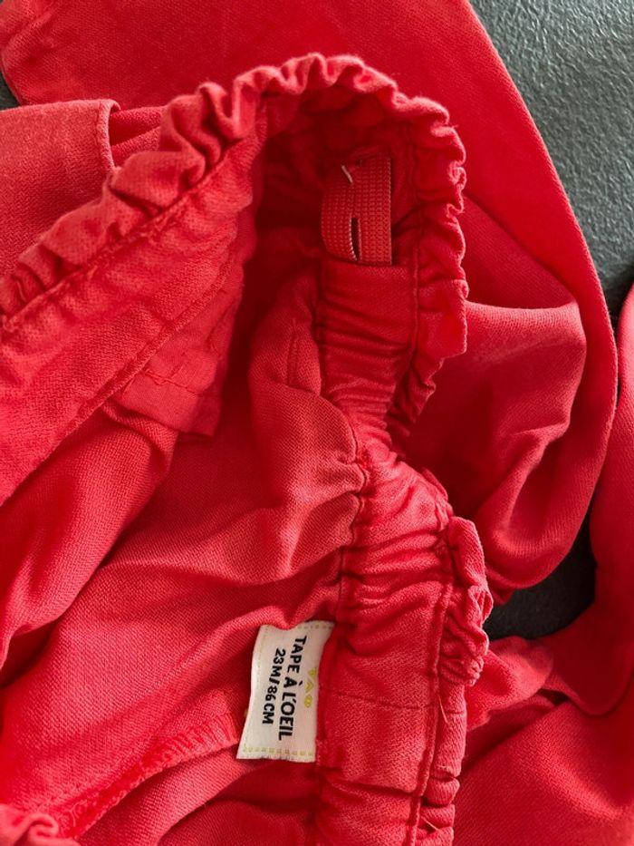 Pantalon rouge Tape à l’œil 23 mois - photo numéro 3