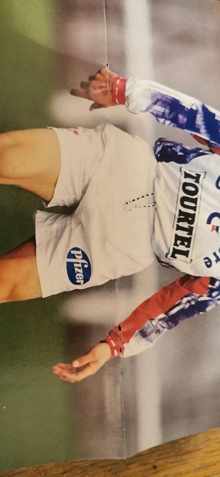 Ancien poster football David ginola / psg 1994 - photo numéro 3