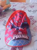 Casquette spider man