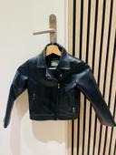 Blouson en simili cuir