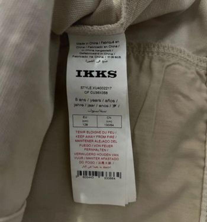 Veste en jean IKKS brodé fille taille 8 ans ! - photo numéro 7