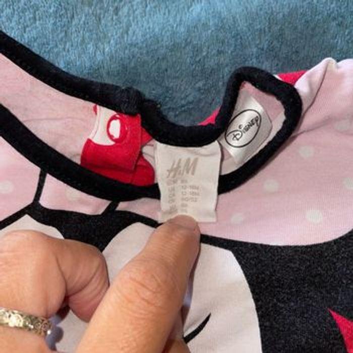 Robe et t-shirt Disney minnie bébé fille 18 mois - photo numéro 2