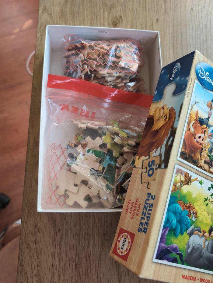 2 super puzzles Disney 50 pièces chacun - photo numéro 3