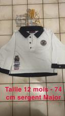 Polo manches longues