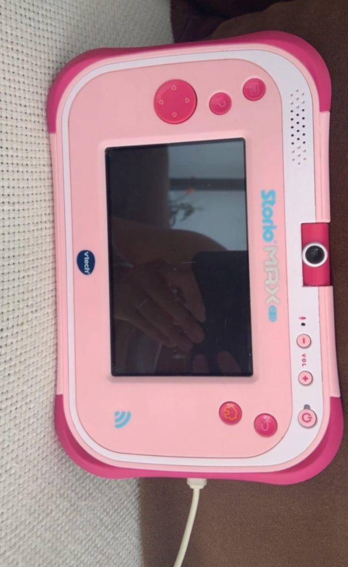 Tablette Vtech rose avec 2 jeux - photo numéro 1