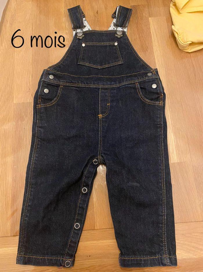 Salopette petit bateau taille 6 mois - photo numéro 1