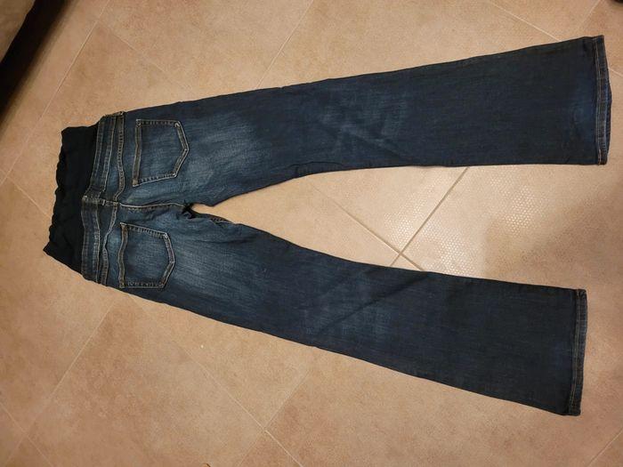 Jeans grossesse h&m mama  taille 38  maternité - photo numéro 4