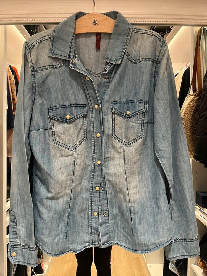 Chemise en jeans