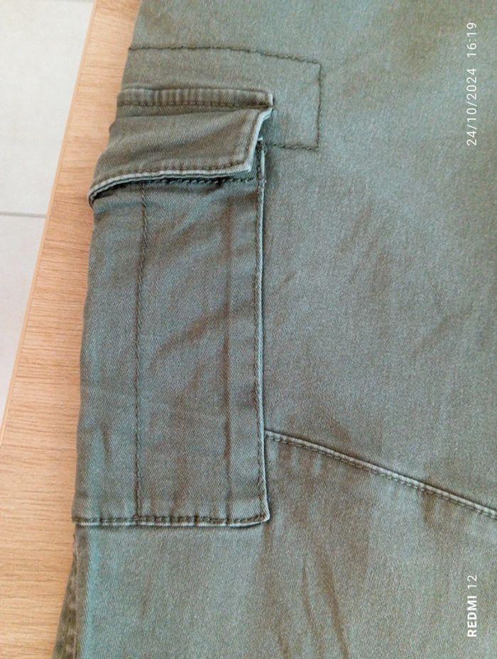 Pantalon cargo kaki - photo numéro 5