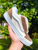 Baskets Vans knu old skool beige et marron pointure 37 neuves avec boîte