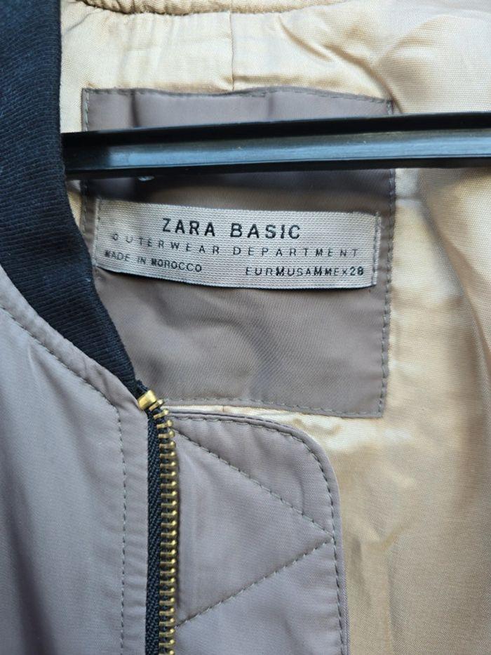 Blouson bomber Zara kaki femme - photo numéro 2