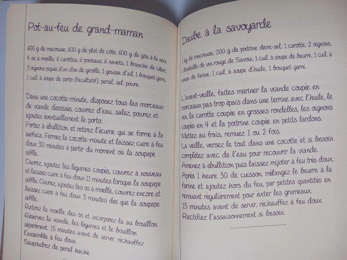 Livre cuisine recettes à faire la veille Grand mère à l'ancienne - photo numéro 3