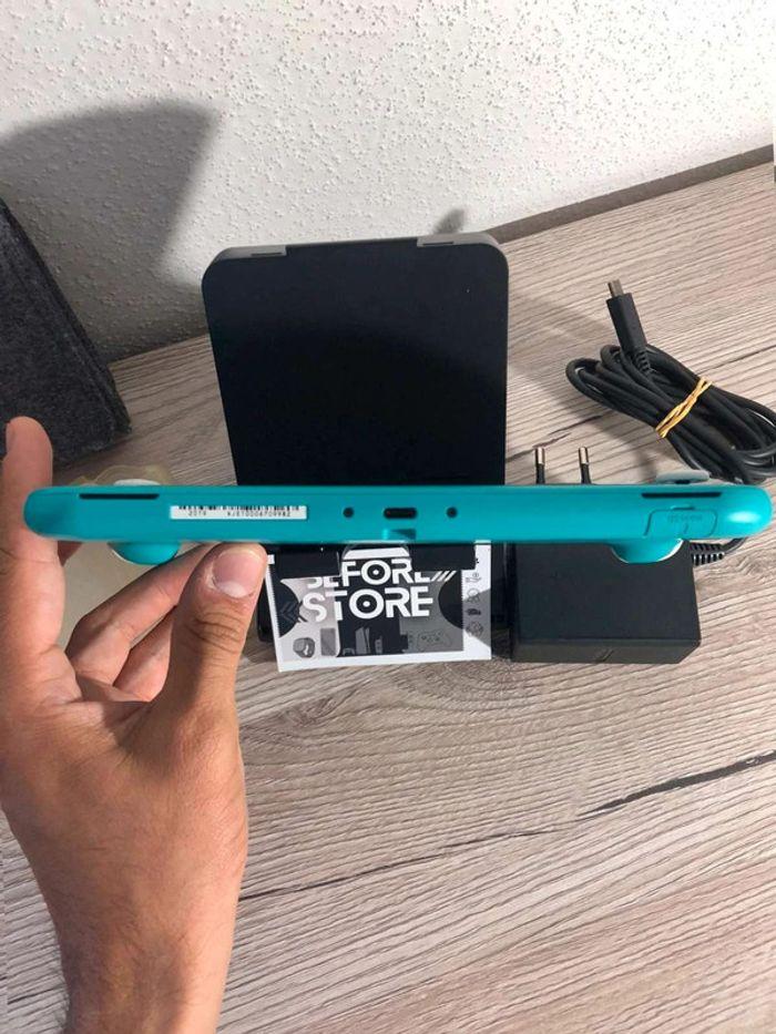 Nintendo switch  lite  turquoise - photo numéro 8