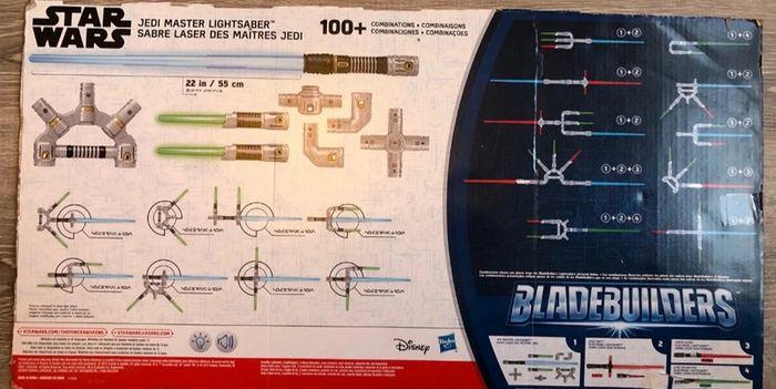 Sabre laser star wars Disney hasbro grand trident ultimate master bladebuilders jedi maître lumineux - photo numéro 9