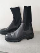 Bottines chaussette noir Zara taille 41