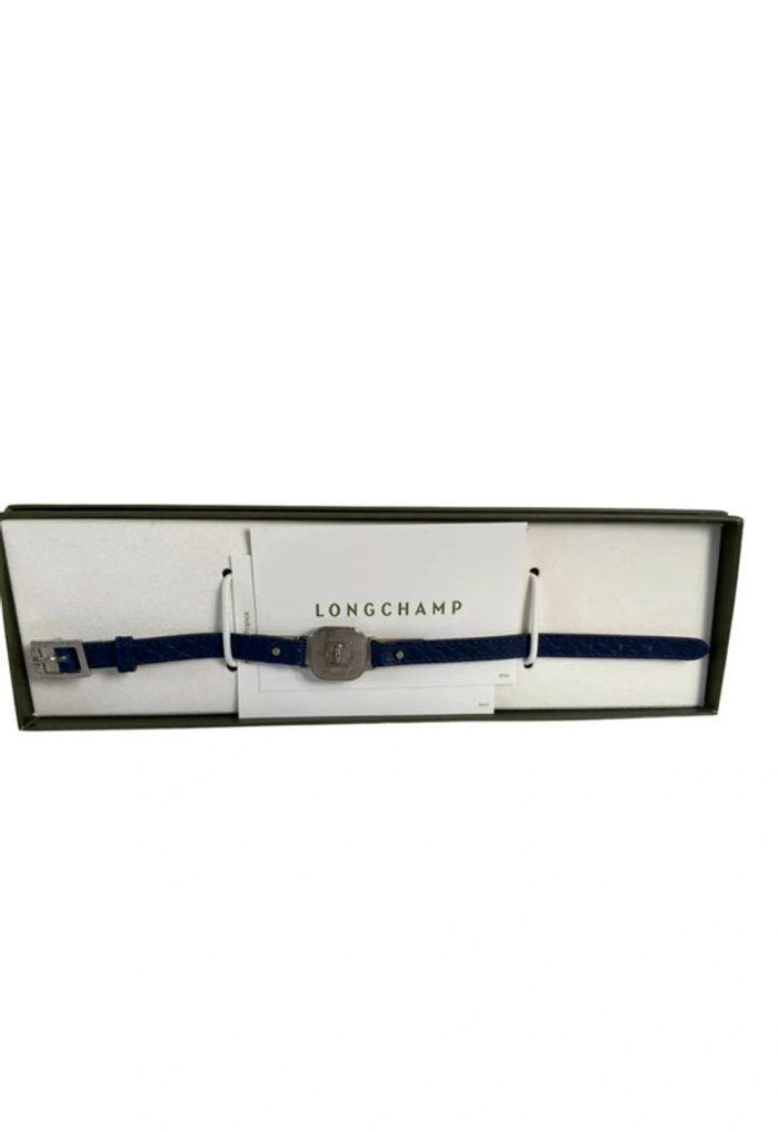 Bracelet bleu marine longchamp - photo numéro 1