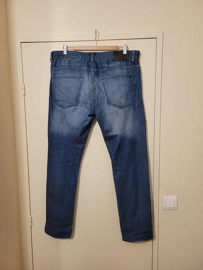 Jeans coupe droite Hugo Boss bleu taille W36 | FR 46 - photo numéro 2