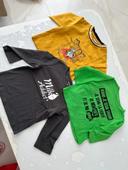 3 tshirts manches longues