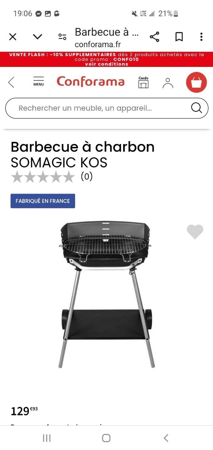 Barbecue en Fonte SoMagic Kos. - photo numéro 2