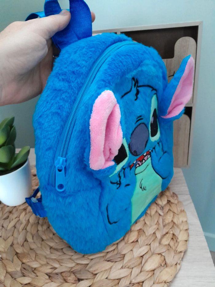 Sac à dos Stitch peluche doux école nounou - photo numéro 2