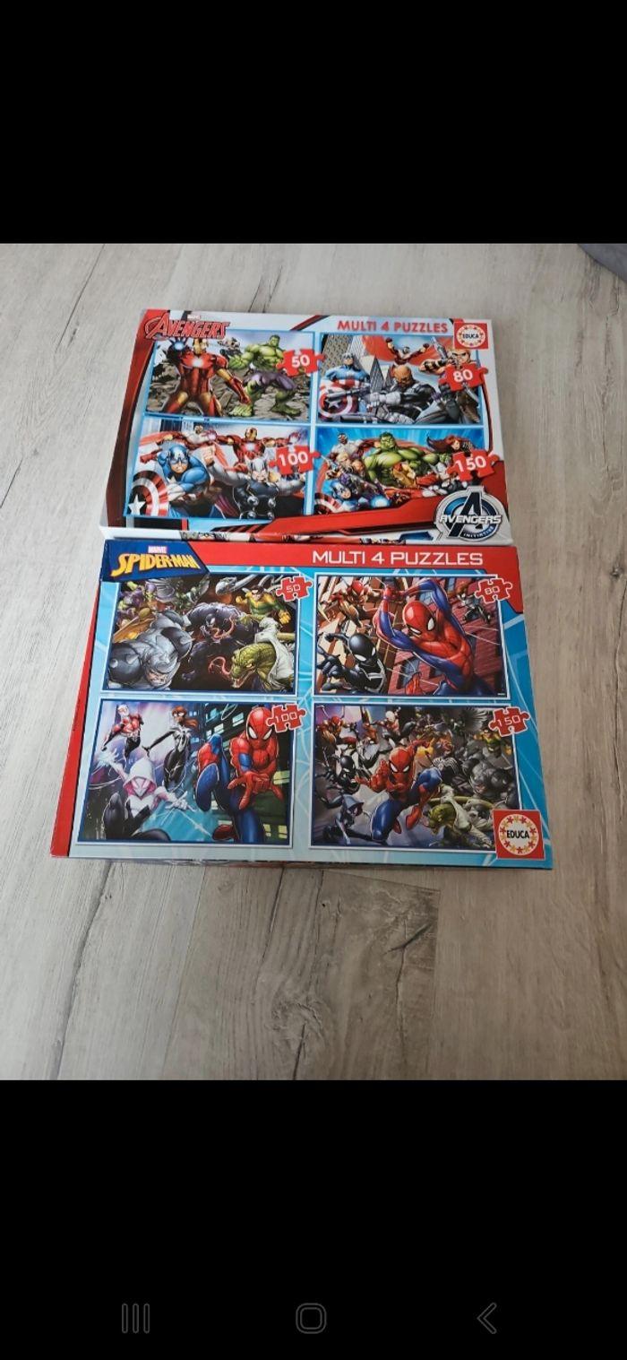 Lot puzzles marvel