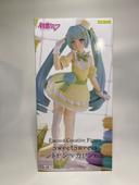 Figurine Hatsune Miku - 22 cm - Macaron Citron - Exceed Sweet Sweets - FuRyu