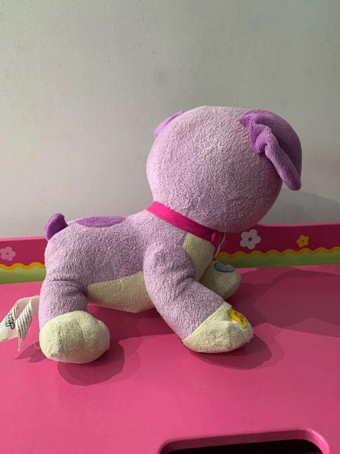 Peluche chien « violet » - photo numéro 5