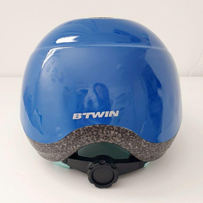 B'twin Casque vélo bébé 500 bleu foncé - photo numéro 3